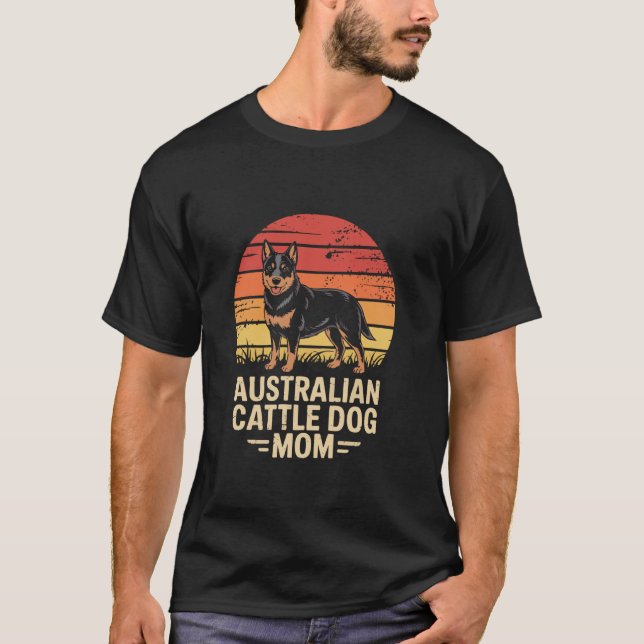 T-shirt Mère Australian Cattle Dog (Devant)