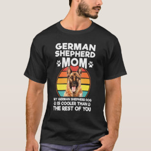 T-shirt Mère Berger Allemand Chien Berger Allemand Chien A