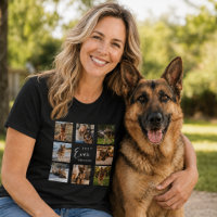 Mère Berger Allemand maman GSD photo montage noir