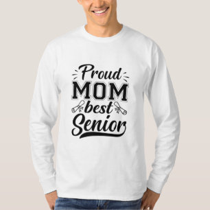 T-shirt Mère Cadeau Fier Maman Meilleur Senior
