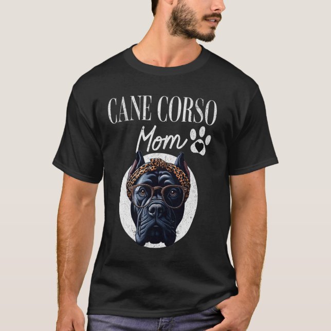 T-shirt Mère Cane Corso Italiano (Devant)