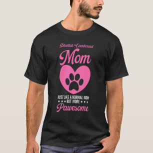 T-shirt Mère chien Bluetick Coonhound Maman
