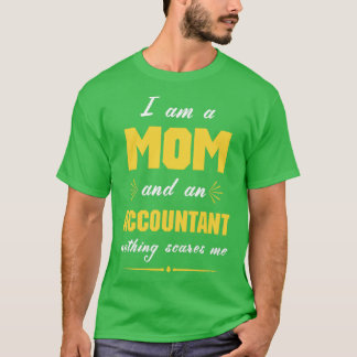 T-shirt Mère comptable Fier maman