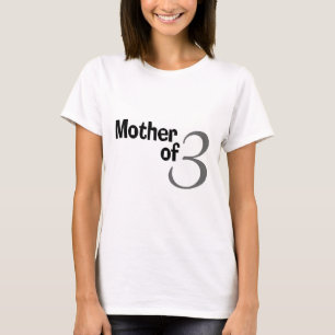 T-shirt Mère de 3