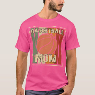 T-shirt Mère De Basketball Matching Parents Fans De Basket