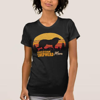 T-shirt Mère de berger caucasien T vintage rétro classique