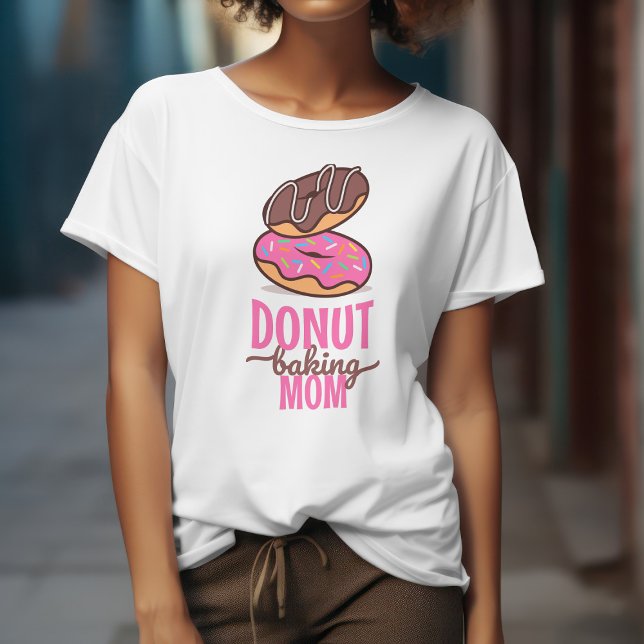 T-shirt Mère de boulangerie de Donut drôle pour boulangeri (Créateur téléchargé)
