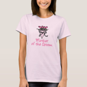 T-shirt Mère de bouquet du marié