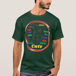 T-shirt Mère de chat Amateur de café 298