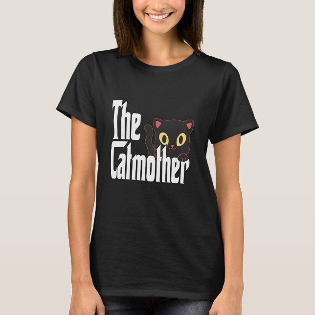 T-shirt Mère de chat drôle Catmère Mère de chat Maman chat (Devant)