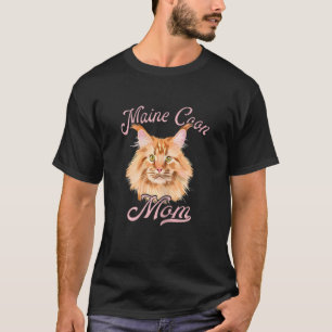 T-shirt Mère de chat Main Coon propriétaire de chat Main C