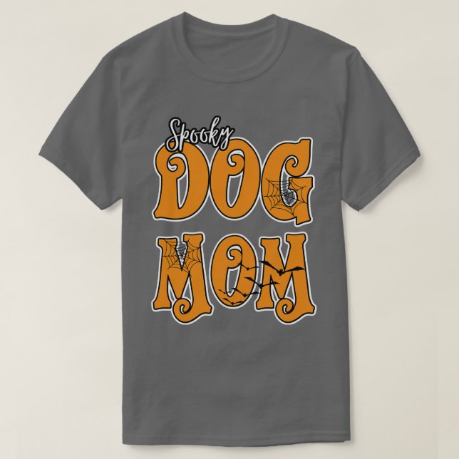 T-shirt mère de chien halloween 2 (Design devant)