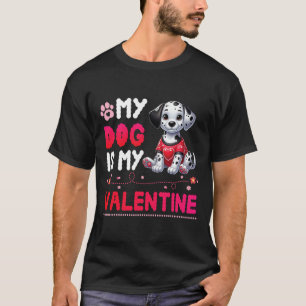T-shirt Mère de chien heureuse Père Mon chien dalmatien es