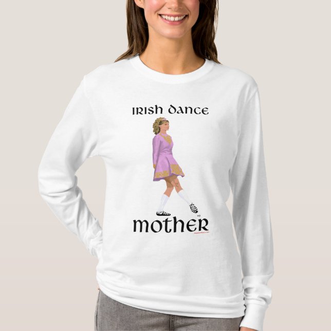 T-shirt Mère de danse step Irlandaise (Devant)