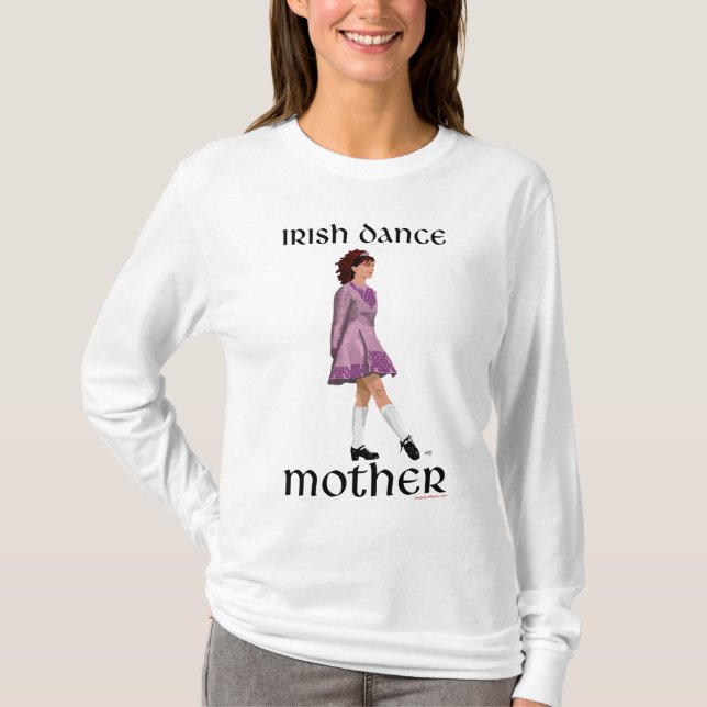 T-shirt Mère de danse step Irlandaise (Devant)