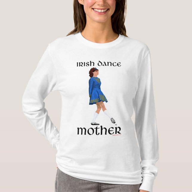 T-shirt Mère de danse step Irlandaise (Devant)
