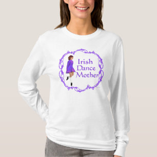 T-shirt Mère de danse step Irlandaise - Violet
