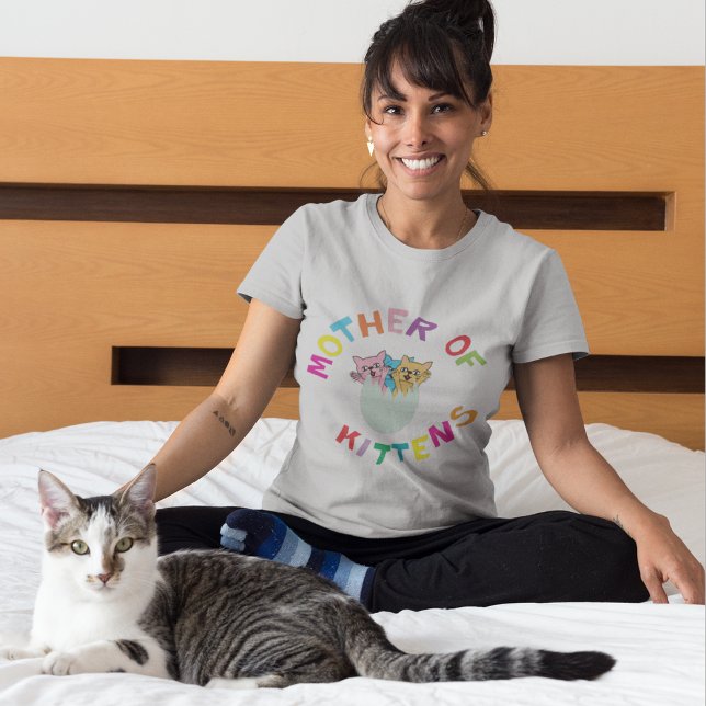 T-shirt Mère de Kittens shirt cadeau amoureux de les chats (Créateur téléchargé)