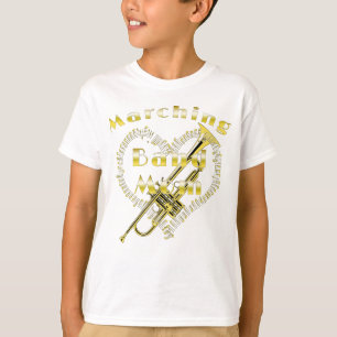 T-shirt Mère de la bande de Marching Trumpet
