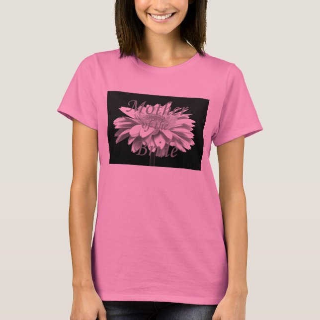 T-shirt Mère de la chemise de mariée (Devant)