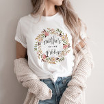 T-shirt mère de la couronne fleurie du marié -2<br><div class="desc">Découvrez plus de 100 styles populaires de vêtements mariages de la collection "Vêtements Mariages" de ma boutique!</div>