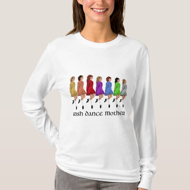 T-shirt Mère de la danse step Irlandaise (Devant)