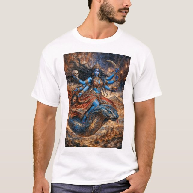 T-shirt Mère de la déesse de la libération Kali (Devant)