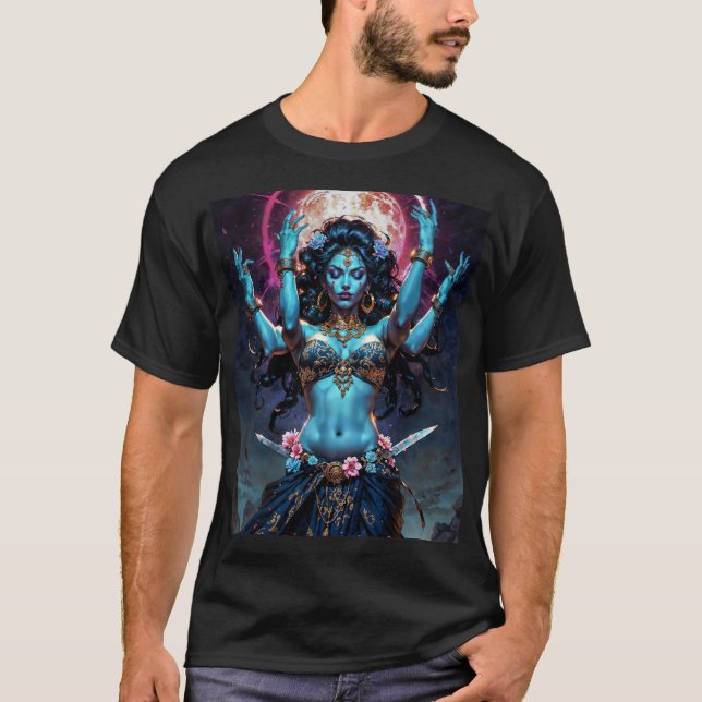 T-shirt Mère de la déesse Kali de la libération (Devant)