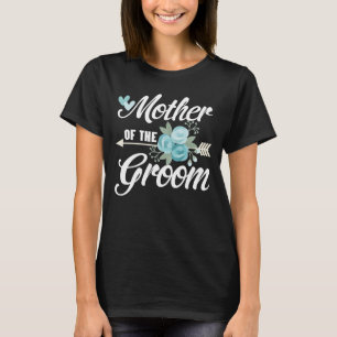 T-shirt Mère De La Fête des mariées Groom Correspondante