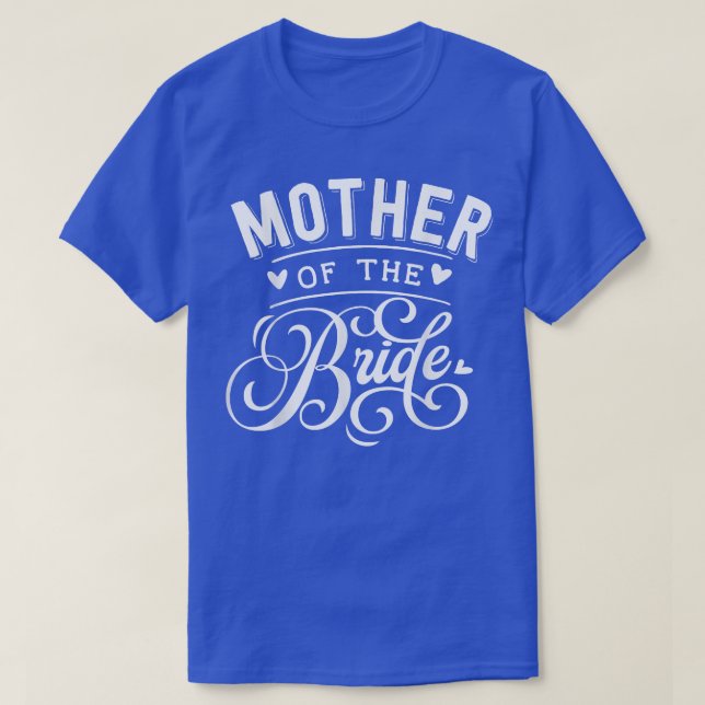 T-shirt Mère de la mariée  (Design devant)