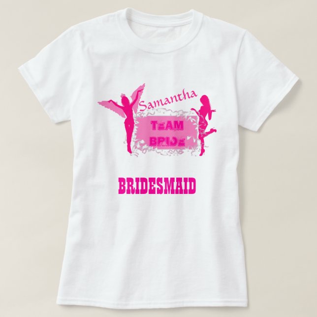 T-shirt Mère de la mariée bachelorette (Design devant)