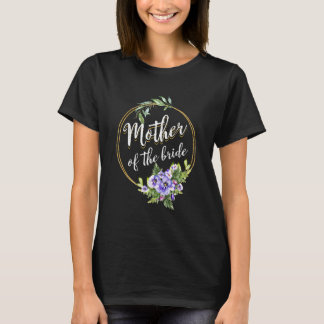 T-shirt Mère De La Mariée Mariage Baby Shower Maman Matc