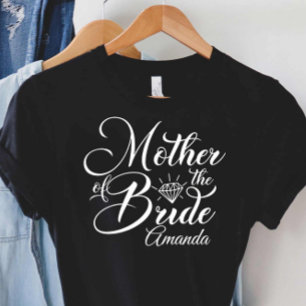 T-shirt Mère De La Mariée Mariage Fête De Mariée Don T-Sh