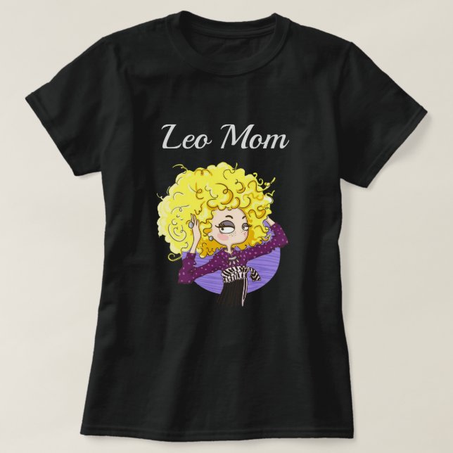 T-shirt Mère de Leo Zodiac (Design devant)