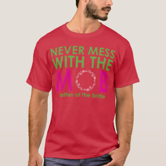 T-shirt Mère De L'Épouse Mariée Famille Mère