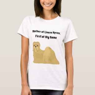 T-shirt Mère de Lhassa Apsos, Prénom de mon nom