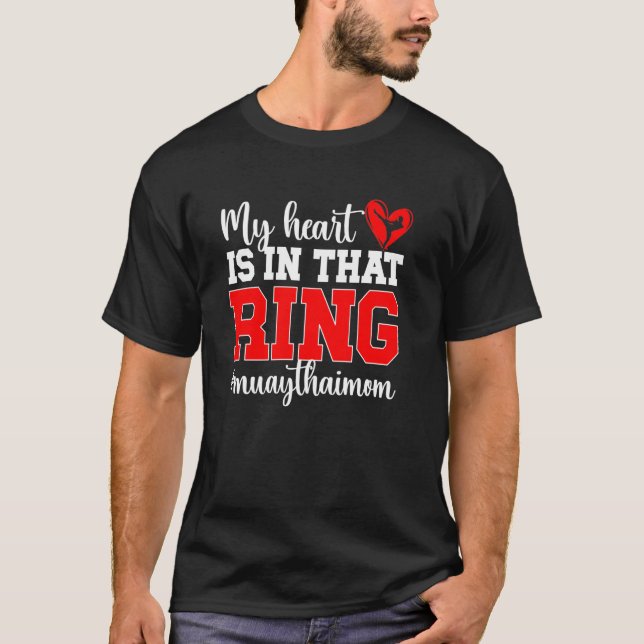 T-shirt Mère de Muay Thai fière d'un combattant de Muay Th (Devant)