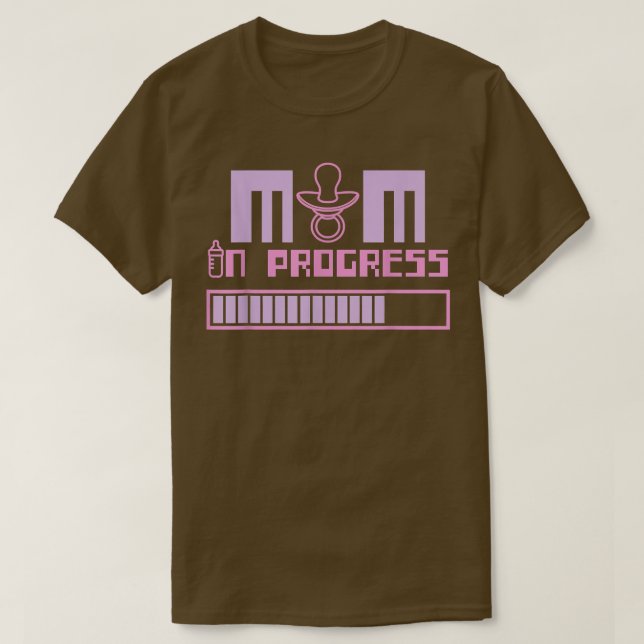 T-shirt Mère de Pregnancy Announcement (Design devant)