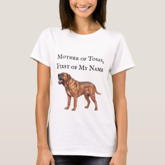 T-shirt Mère de Tosaas, Première de Mon Nom