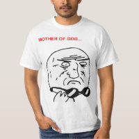 Mère de visage Meme comique de rage de Dieu