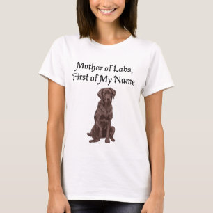T-shirt Mère des laboratoires, prénom de mon nom