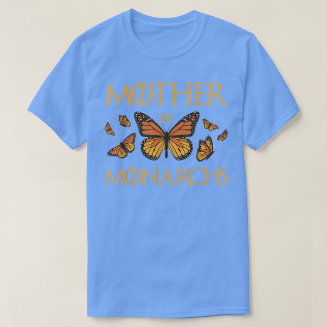 T-shirt Mère Des MonarquesPapillon Lover Insect Butterfli (Design devant)