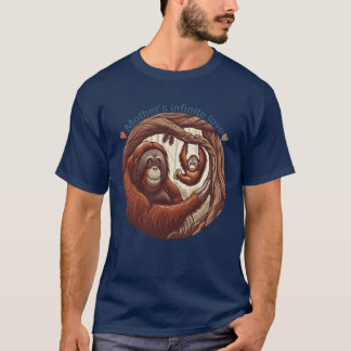 T-shirt Mère d'Orangoutan drôle