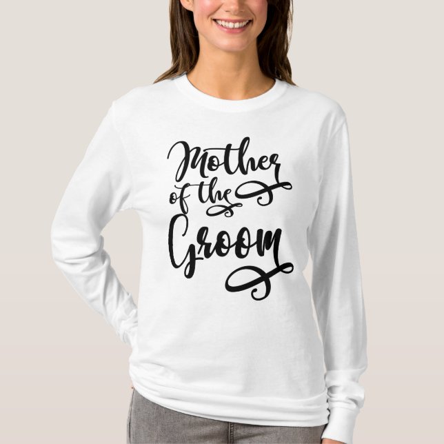 T-shirt Mère du marié (Devant)