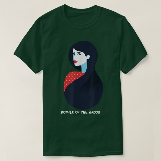 T-shirt Mère du marié1882  (Design devant)