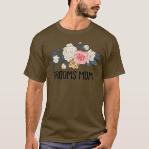 T-shirt Mère du marié drôle florale
