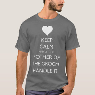 T-shirt Mère du marié Mariage drôle