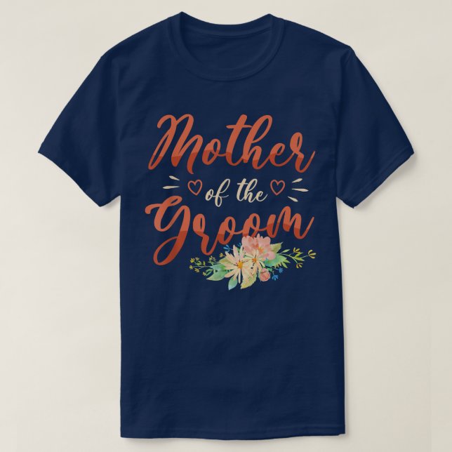 T-shirt Mère du marié pour un Wedding planner Annivers (Design devant)