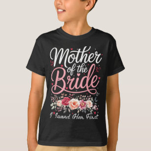 T-shirt Mère du Parti de Mariage de la Mariée Correspondan