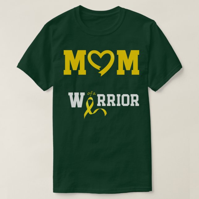 T-shirt mère d'un guerrier (Design devant)